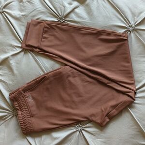 Pink Lightweight Joggers Leg Brown